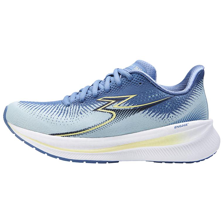 361° Centauri 2 Cushioning Slip Resistant Low Top Running Shoes Women's Blue Yellow