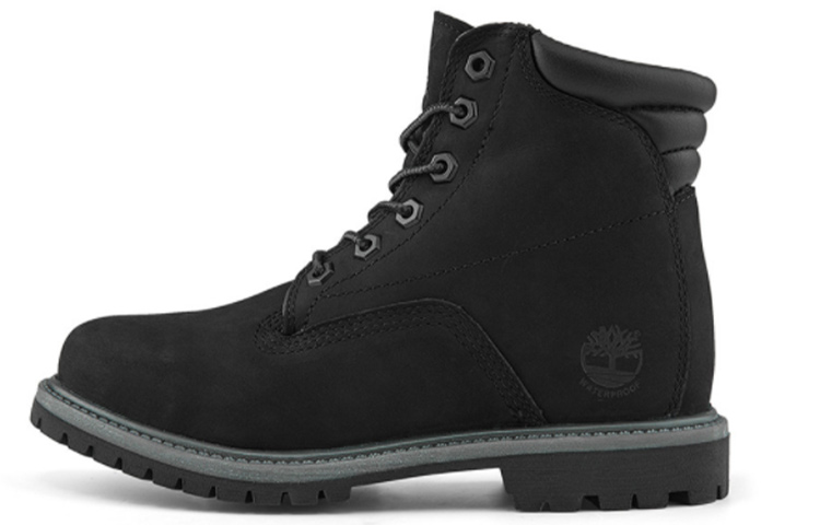 Timberland Waterville 6 Inch Waterproof Wide Fit Boots 'Black' Women's