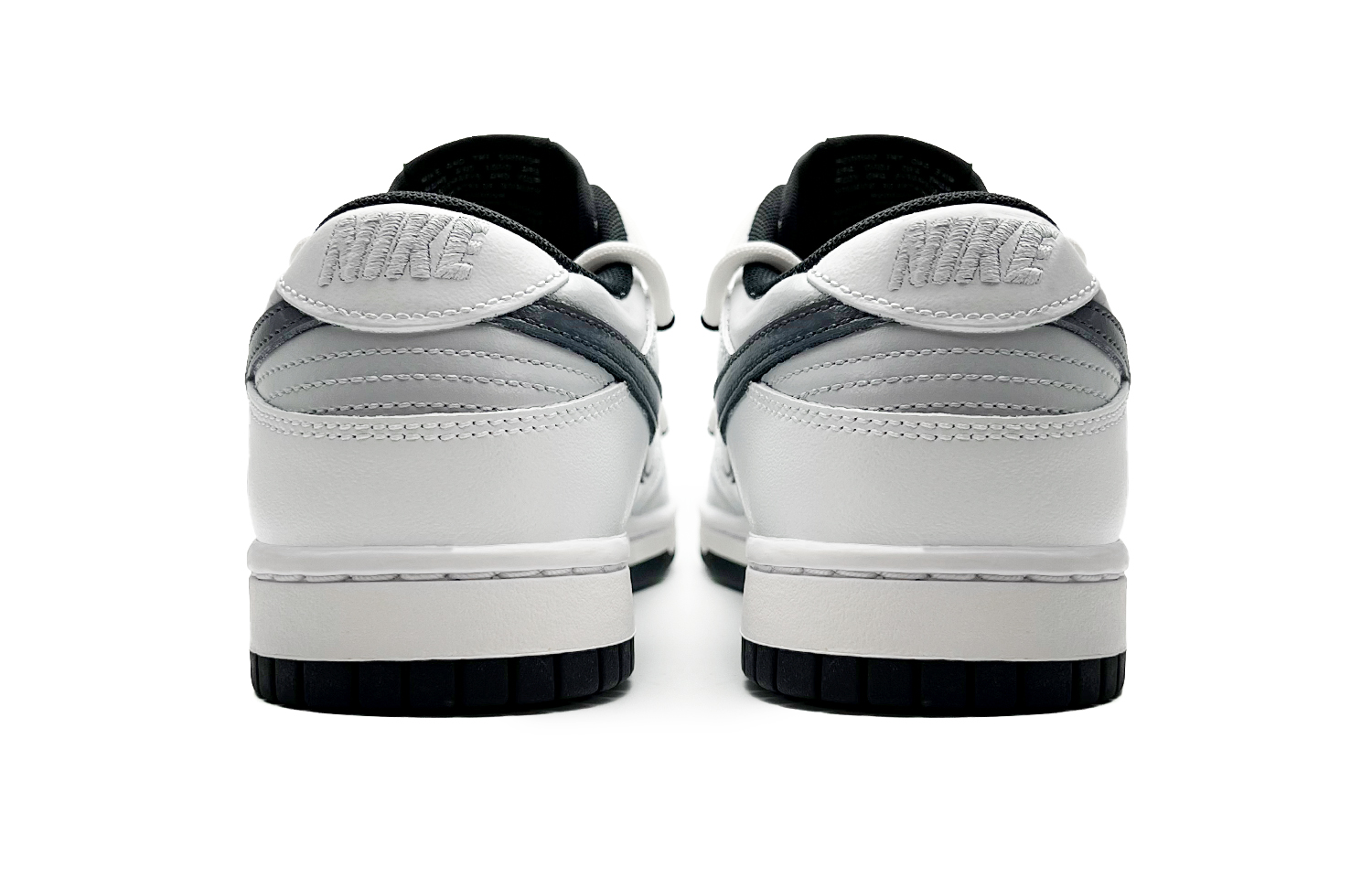 Nike Dunk Wear-Resistant Low-Top Skateboard Shoes Unisex Gray White купить в интернет-магазине Yoocart с быстрой доставкой по России.