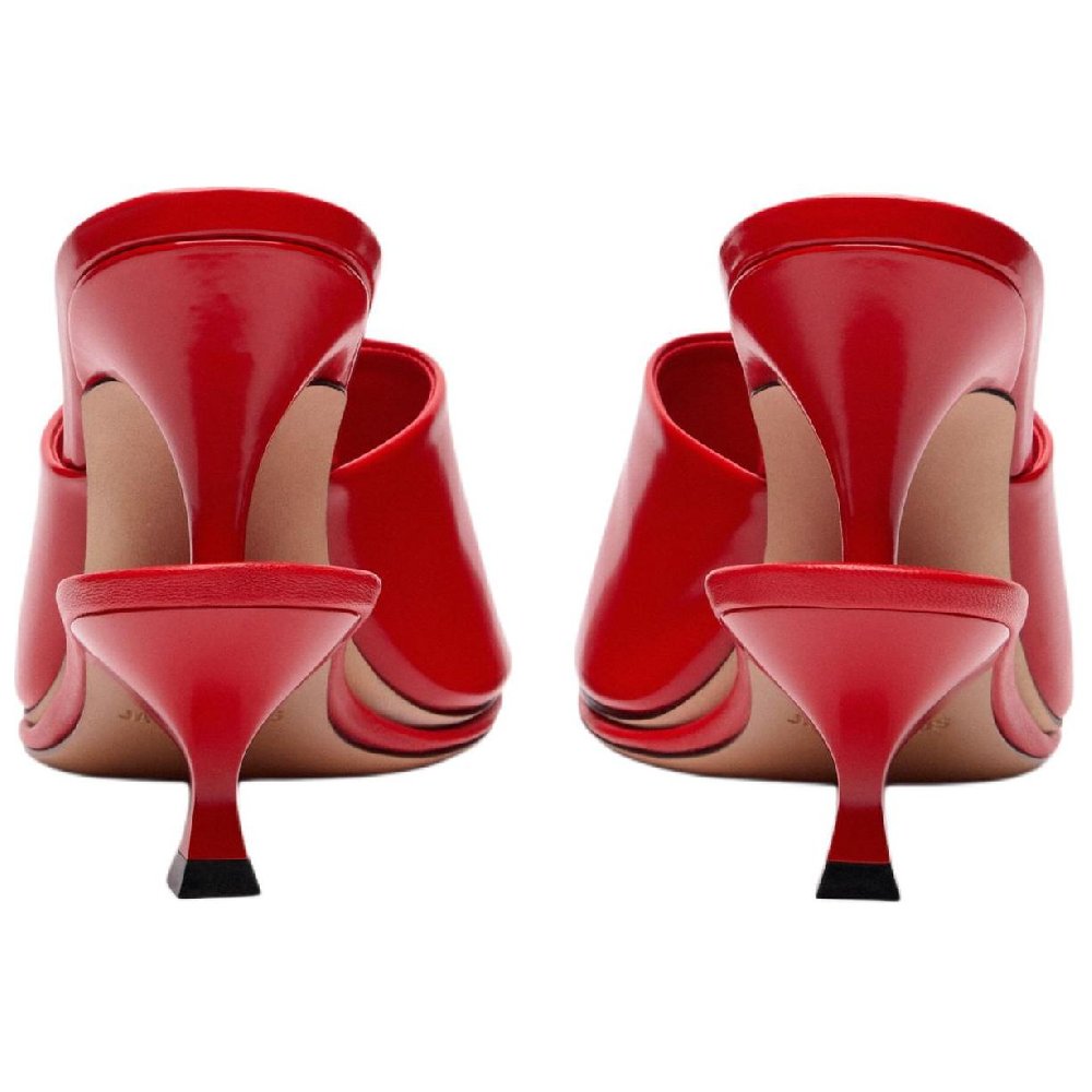 Jacquemus Slide Slippers 11cm Women's Red