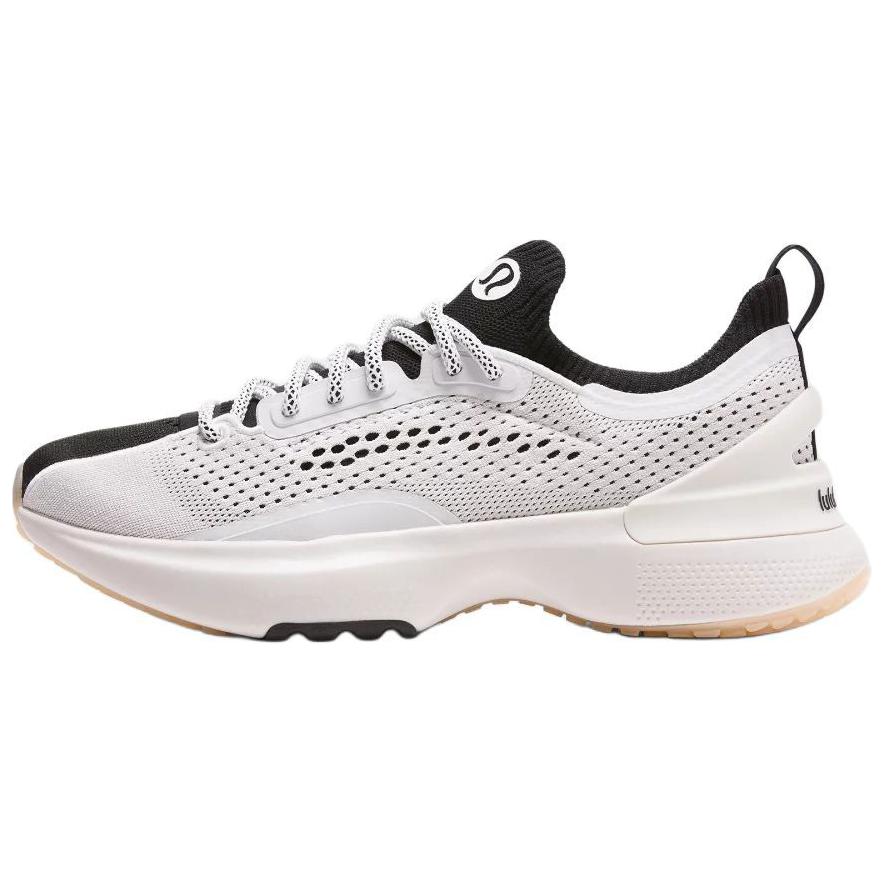 Lululemon Chargefeel 3 Anti Slip Wear Resistant Low Top Training Running Shoes Women's White Black
