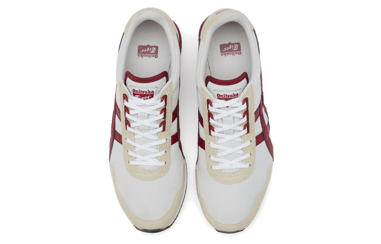 Onitsuka Tiger Dualio Shoes 'Cream Burgundy'