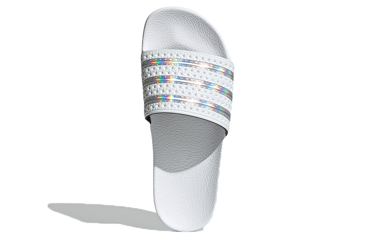 Adidas Adilette Slide 'White Iridescent' Women's купить в интернет-магазине Yoocart с быстрой доставкой по России.