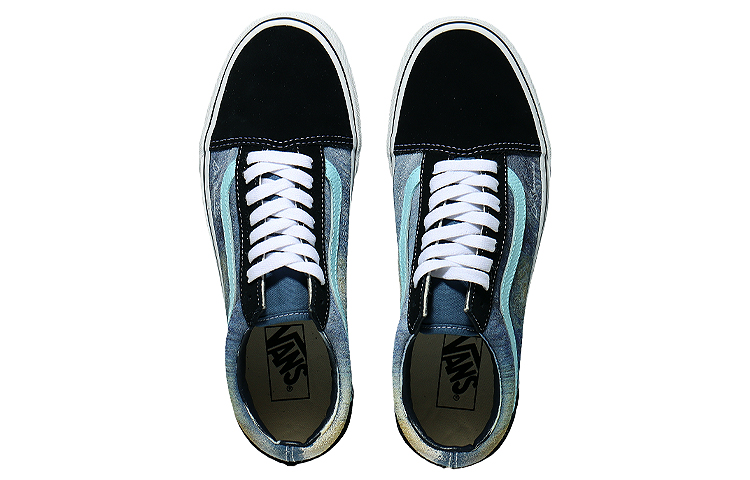 Vans Old Skool Navy Low-Top Skateboard Shoes Unisex Blue