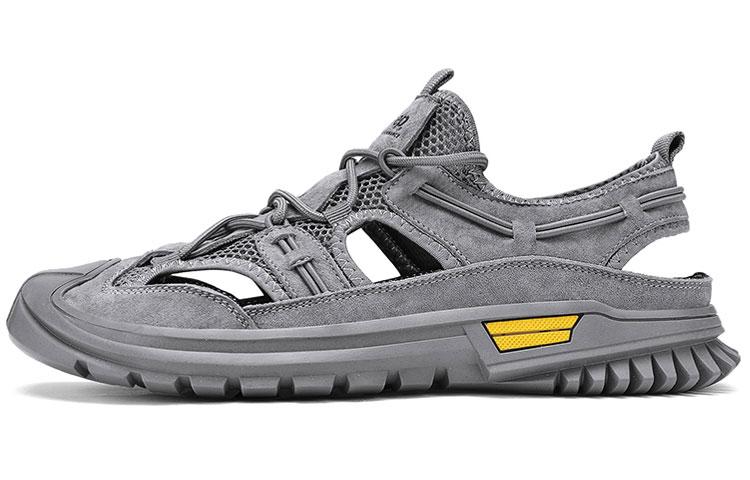 Jeep Abrasion Resistant Lightweight Slip Resistant Sports Sandals Men's Gray