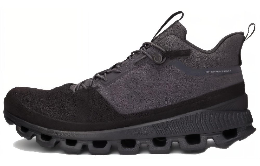 On Cloud Hi Cushioning Anti-Slip And Wear-Resistant Low-Top Running Shoes Men's Black