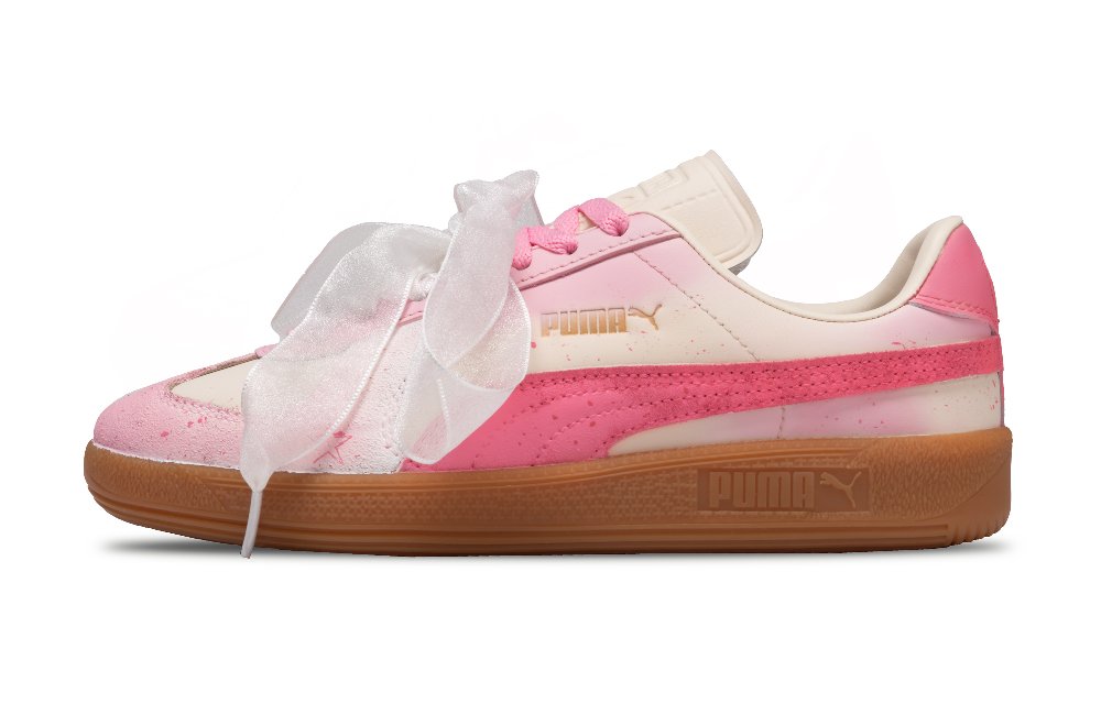 PUMA Army Trainer Funi Charm Cushioning, Wear Resistant Low Top Skateboard Shoes Unisex Pink