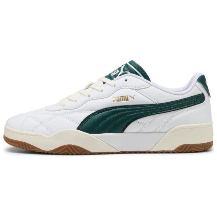 PUMA Tifosi Low Top Skateboard Shoes Unisex White Green
