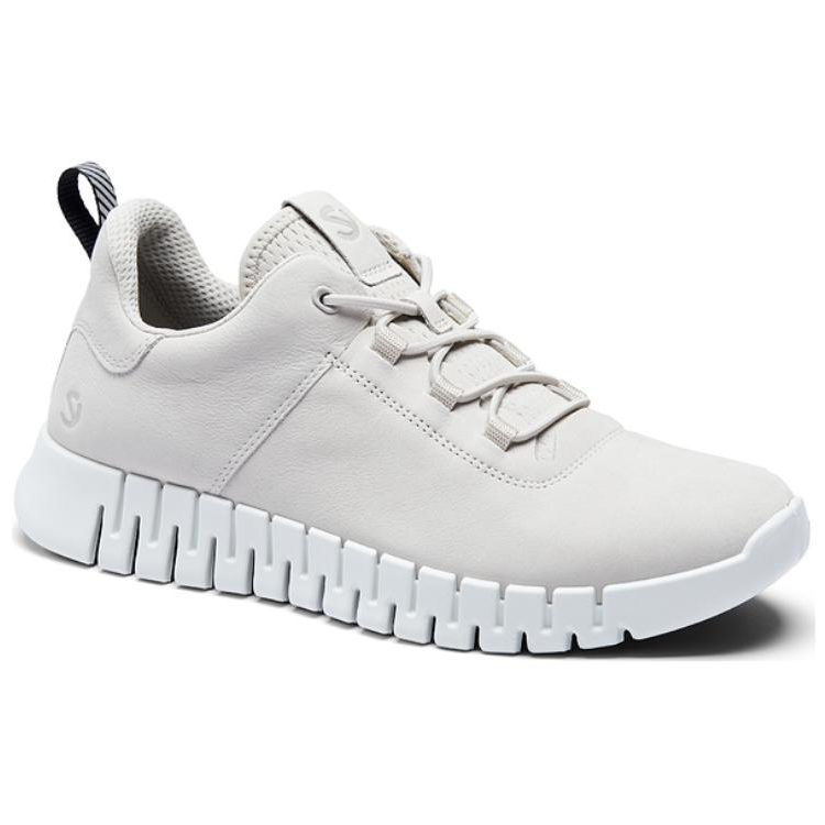 Ecco Smart Series Low-Top Casual Shoes Men's Gray White купить в интернет-магазине Yoocart с быстрой доставкой по России.