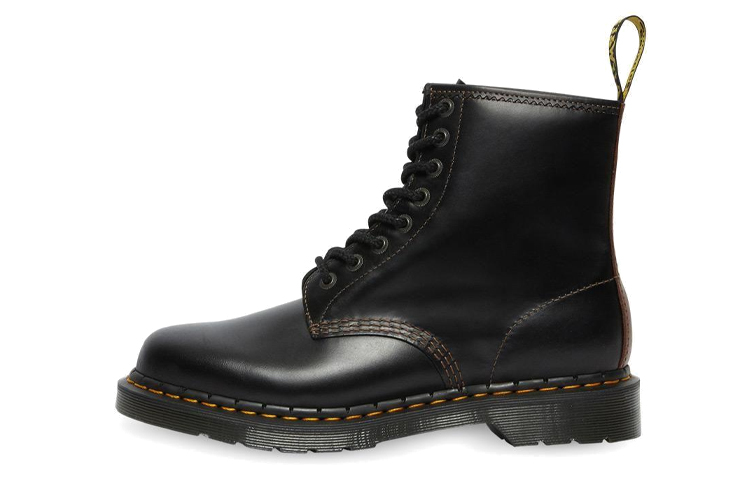 Dr. Martens Abruzzo Martin Boots Black/Brown