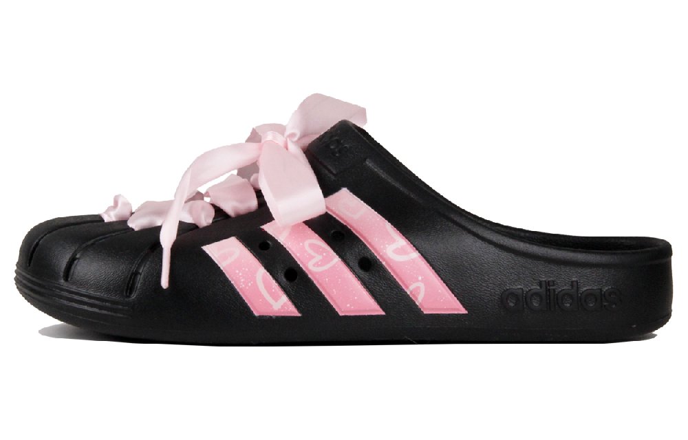 Adidas ADILETTE CLOGS Clogs Unisex Black Pink