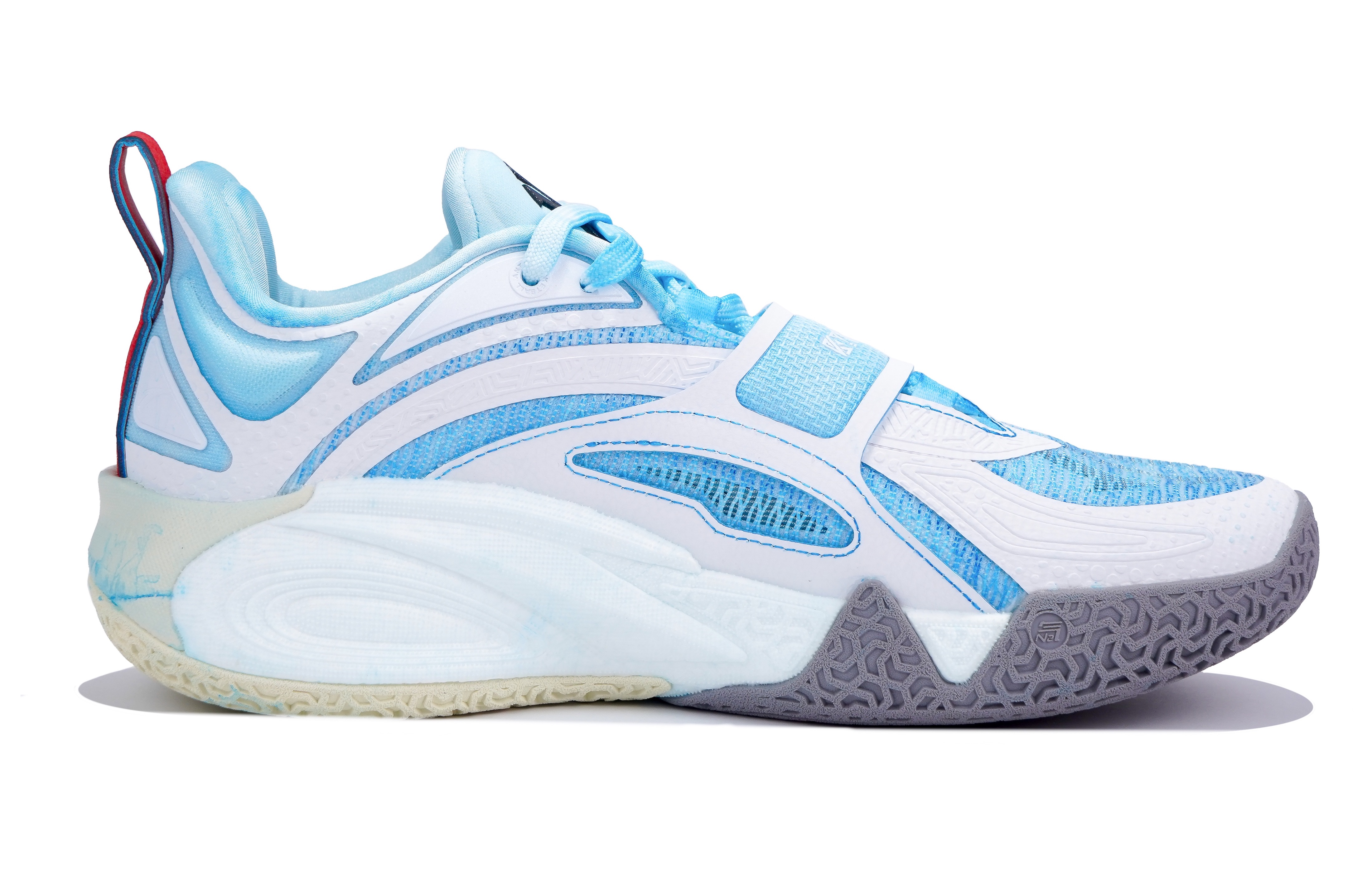 Anta KAI 1 Cushioned Slip-Resistant Low-Top Basketball Shoes Unisex Blue Pink купить в интернет-магазине Yoocart с быстрой доставкой по России.