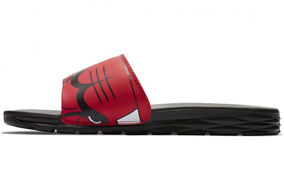 Nike Benassi Solarsoft Nba University Red/White Black