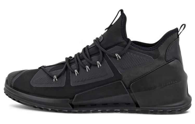 Ecco Low-Top Sports Casual Shoes Men's Black