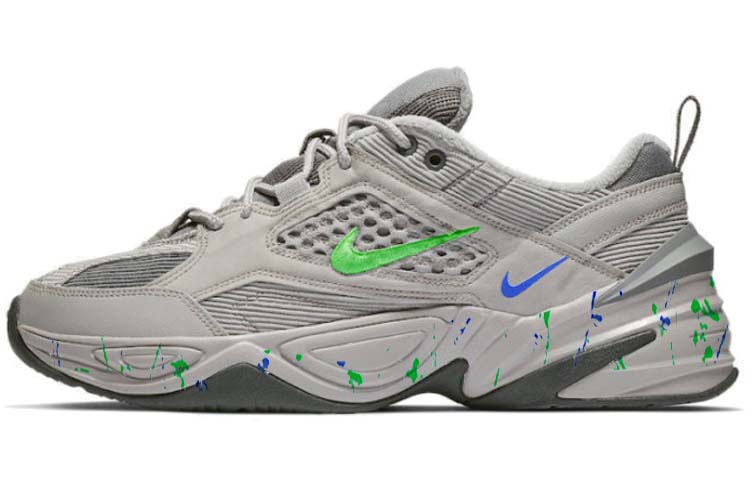 Nike M2K Tekno SP Low-Top Chunky Sneakers Unisex Smoke Gray