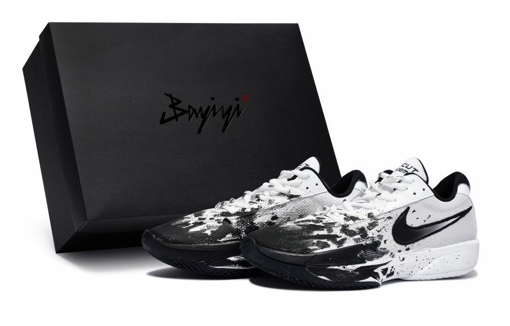 Nike Air Zoom G.T. Cut Academy 811 Manufacture, Phobia, Special Shoe Box Low Top Basketball Shoes Men's White Black