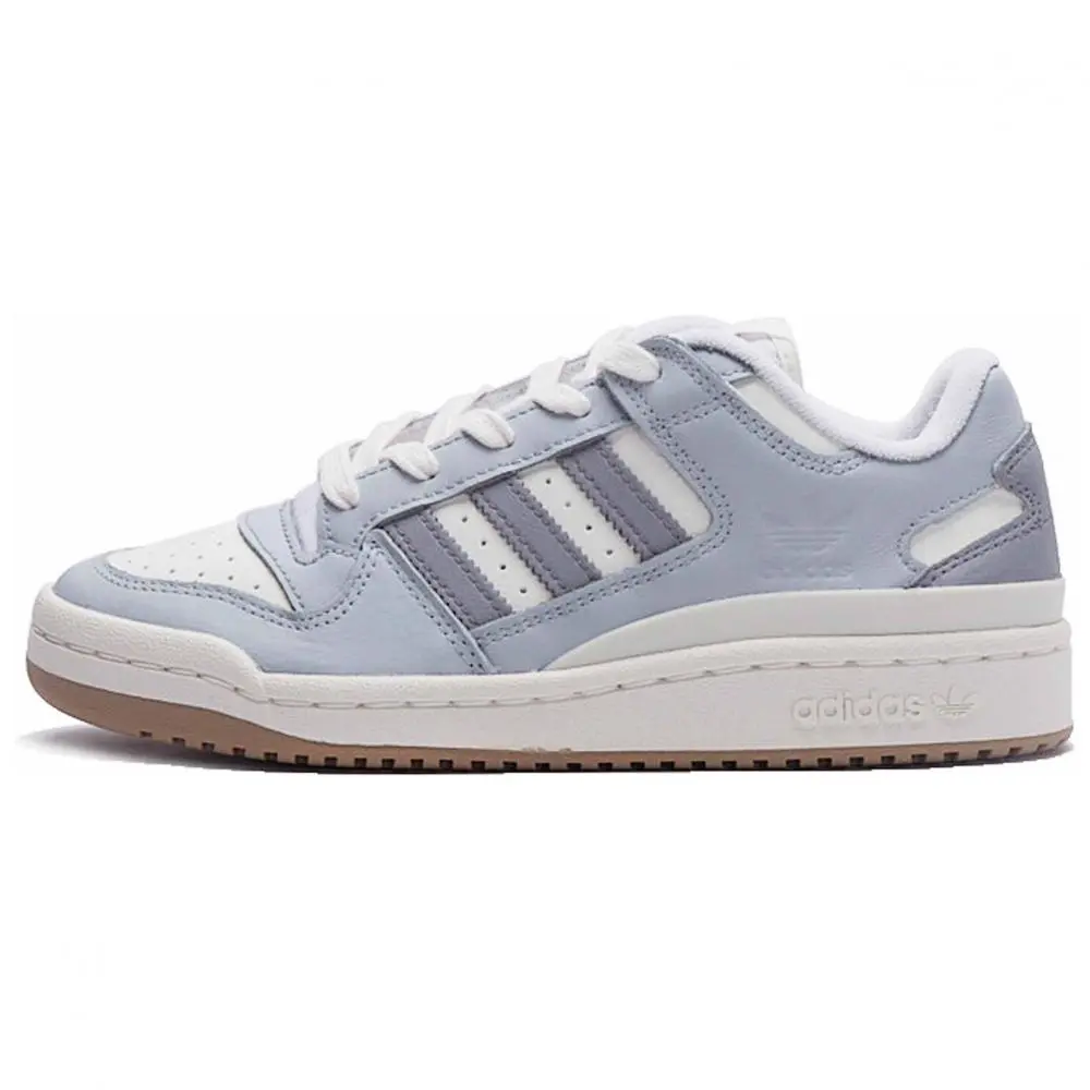 Adidas Originals FORUM Skateboard Shoes Unisex Low top Blue/White/Gray