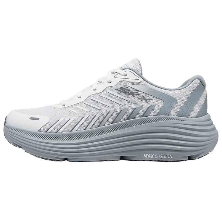 Skechers MEN'S GO Low Top Casual Running Shoes Men's White Gray