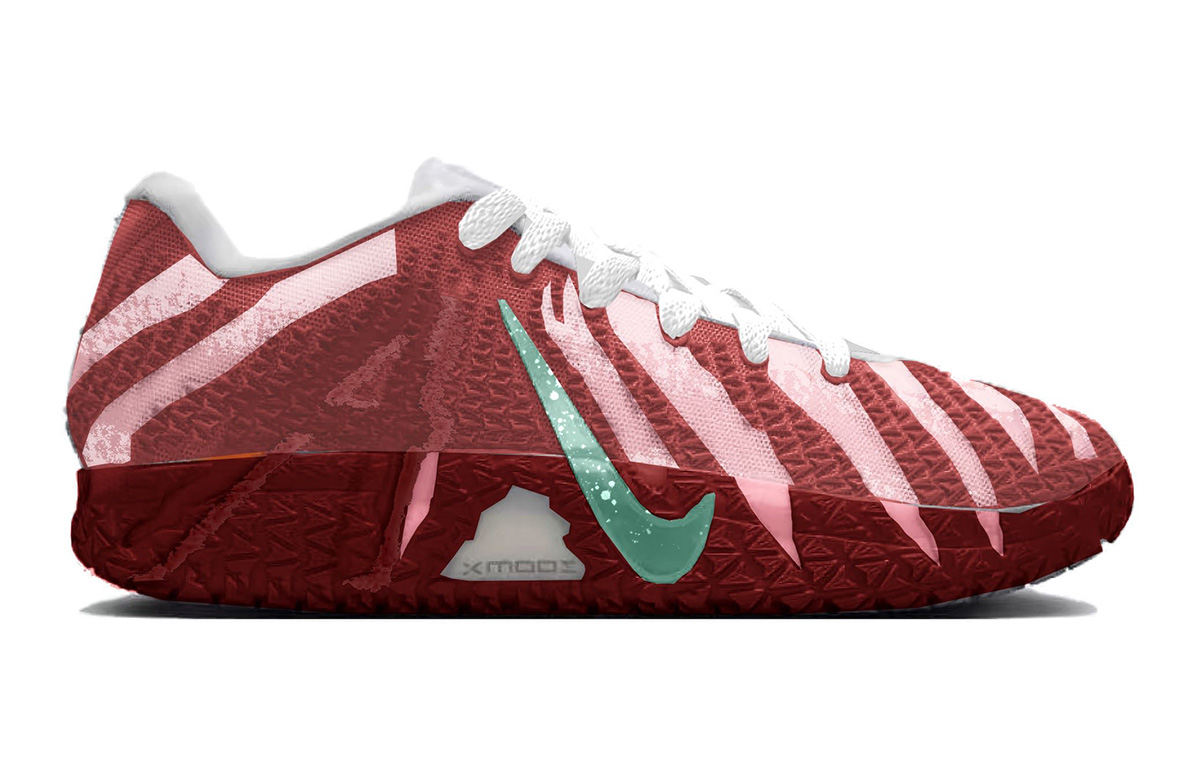 Nike Ja Morant 3 Cushioning, Wear Resistant Low top Basketball Shoes Unisex Red