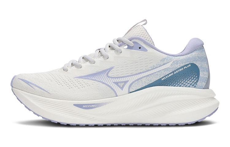 Mizuno Running Shoes Women's Low-Top Cotton White/Light Purple