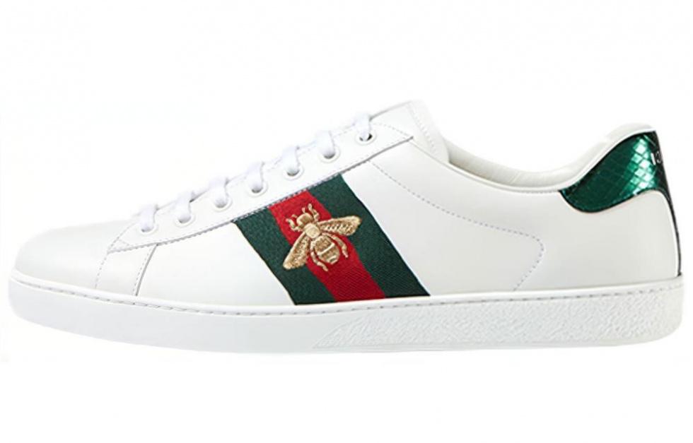 GUCCI Women's Ace Embroidered 'Bee' Women's