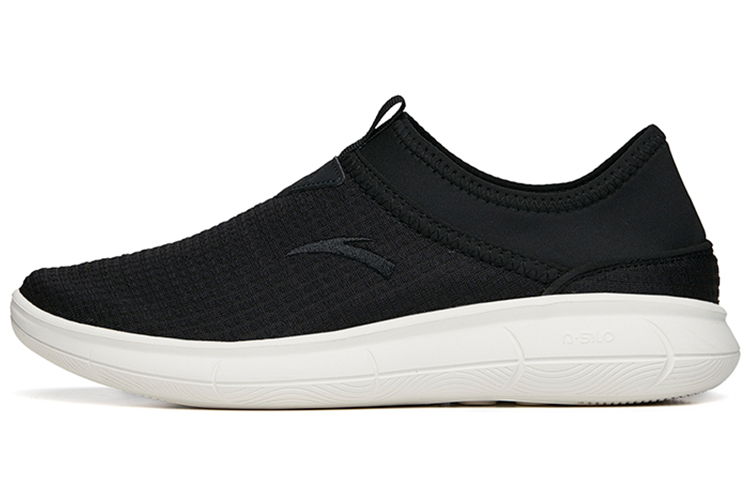 Anta Outdoor Collection Cushioning, Abrasion Resistant, Breathable, Lightweight Low Top Outdoor Shoes Men's Black