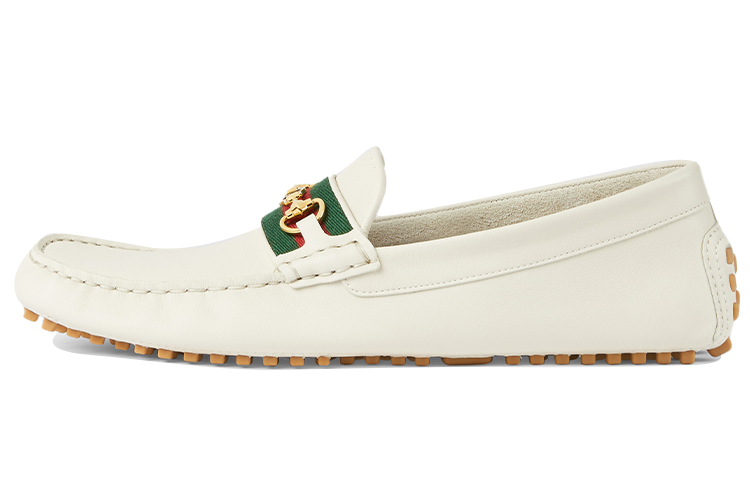 GUCCI Web Casual Shoes Men's White