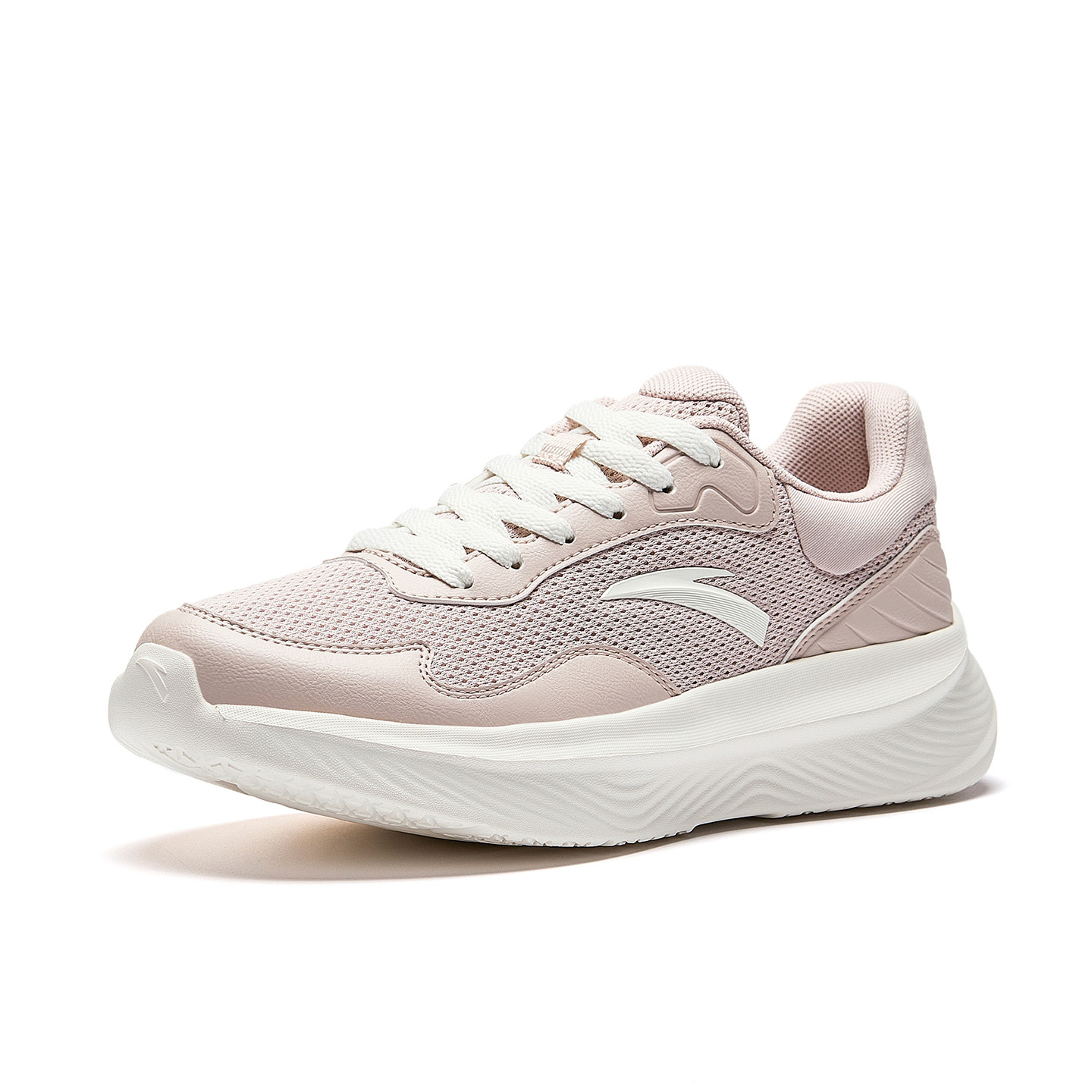 Anta Low top Running Shoes Women's Lotus Gray/Ivory White