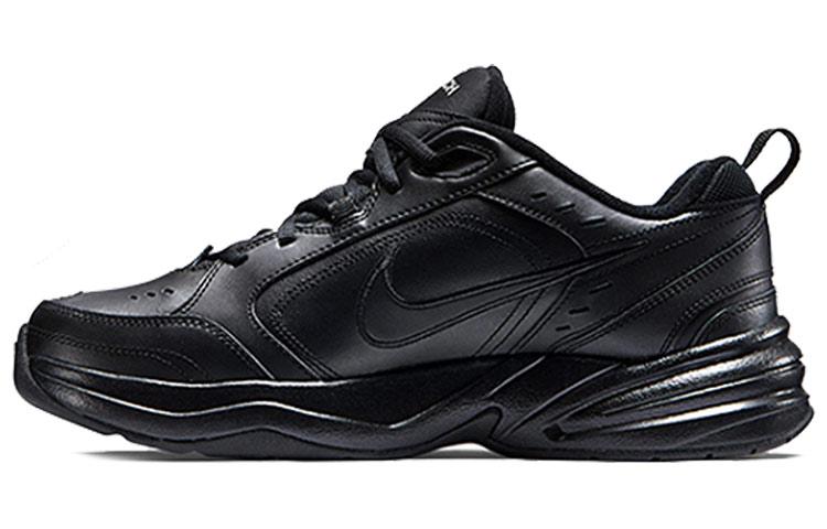 Nike Air Monarch 4 Anti Slip And Wear Resistant Lightweight Low Top Chunky Sneakers Unisex Black Silver купить в интернет-магазине Yoocart с быстрой доставкой по России.