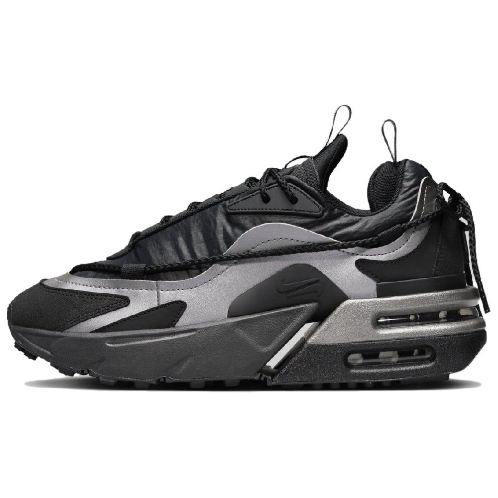 Nike Air Max Furyosa Low Top Running Shoes Women's Black
