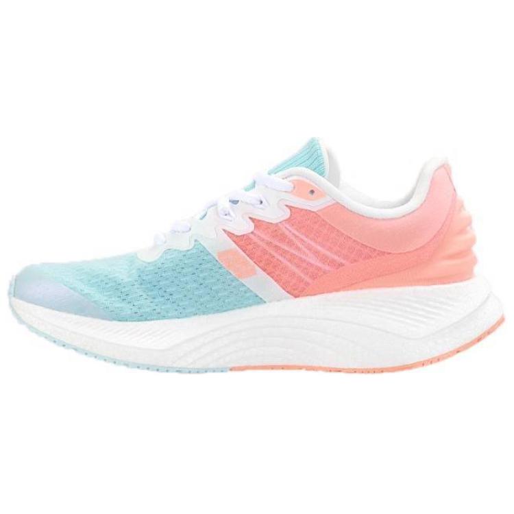 LiNing YueYing 1.0 Cushioning, Wear Resistant Low Top Running Shoes Women's Blue Orange White