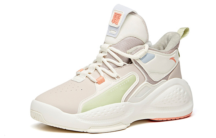 Anta Bastard High-Top Skateboard Shoes Women's Lotus Gray купить в интернет-магазине Yoocart с быстрой доставкой по России.