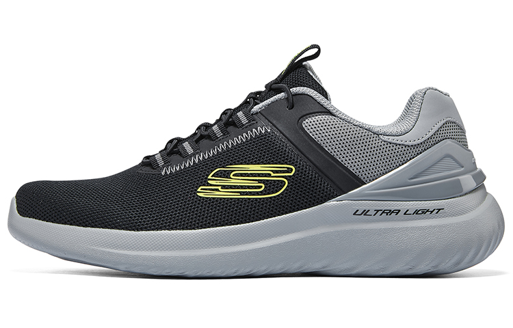 Skechers BOUNDER 2.0 Low Top Casual Shoes Men's Black