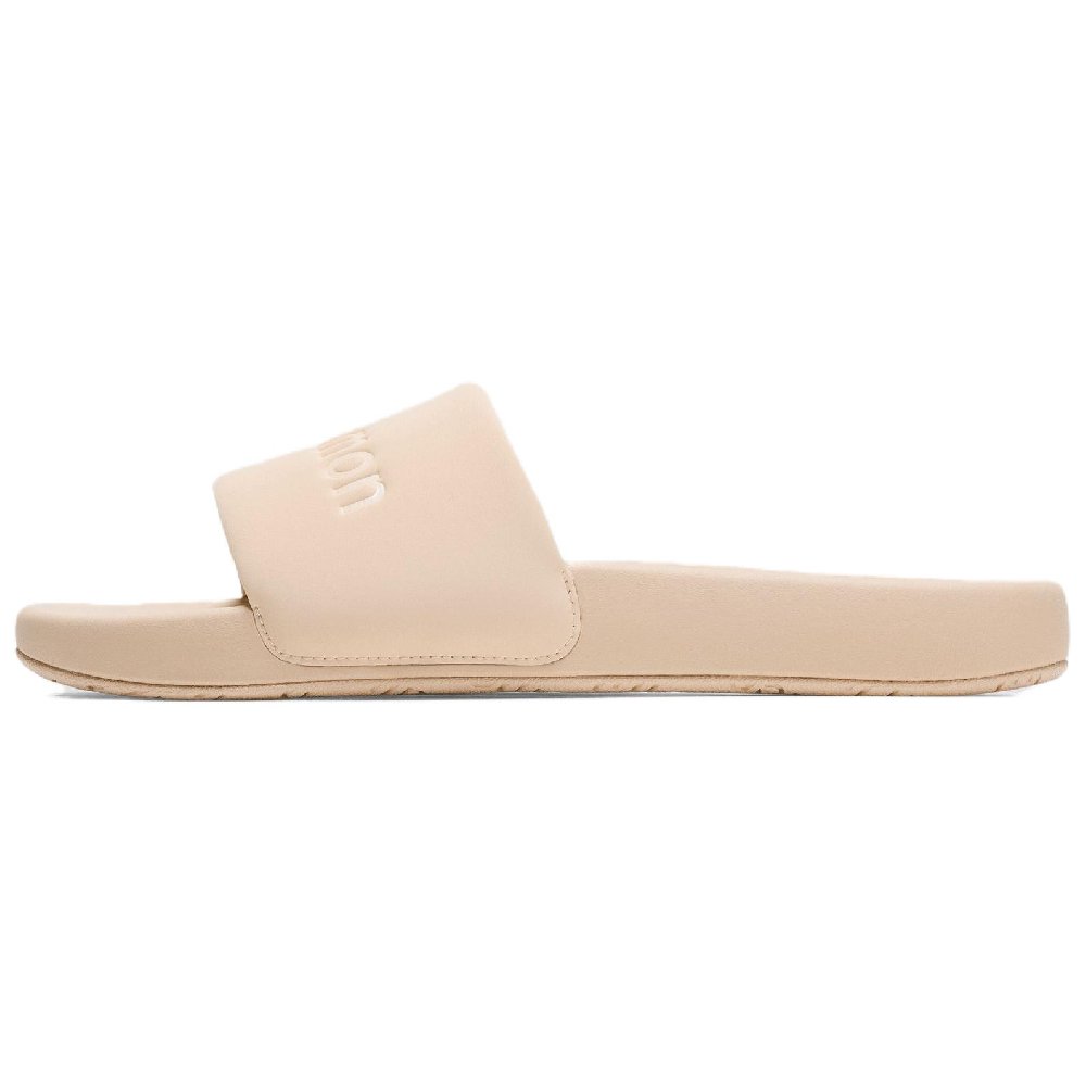 Lululemon Restfeel Slide Slip Resistant Abrasion Resistant Slide Slippers Women's Beige