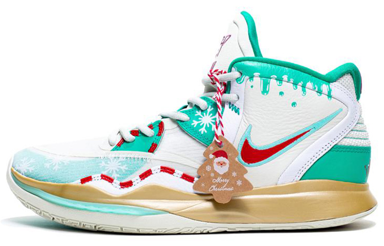 Nike Kyrie 8 Infinity 'Keep Sue Fresh' Kyrie 8 Mid-Top Basketball Shoes Unisex Green Red