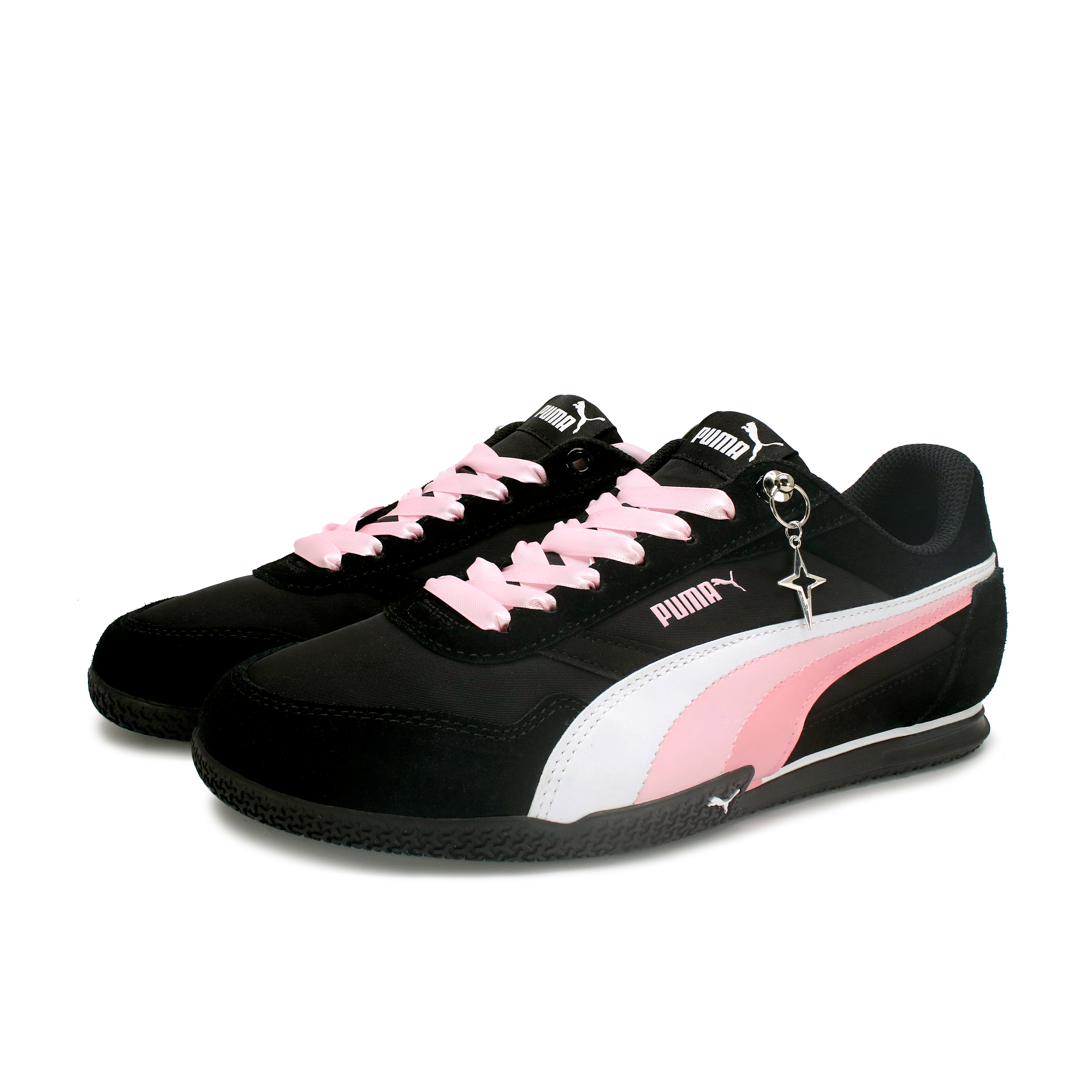 PUMA BELLA DONNA Low Top Casual Shoes Women's Black Pink купить в интернет-магазине Yoocart с быстрой доставкой по России.