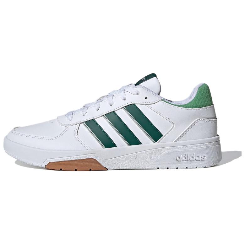 Adidas Courtbeat Beat Low-Top Skateboard Shoes Men's White Green