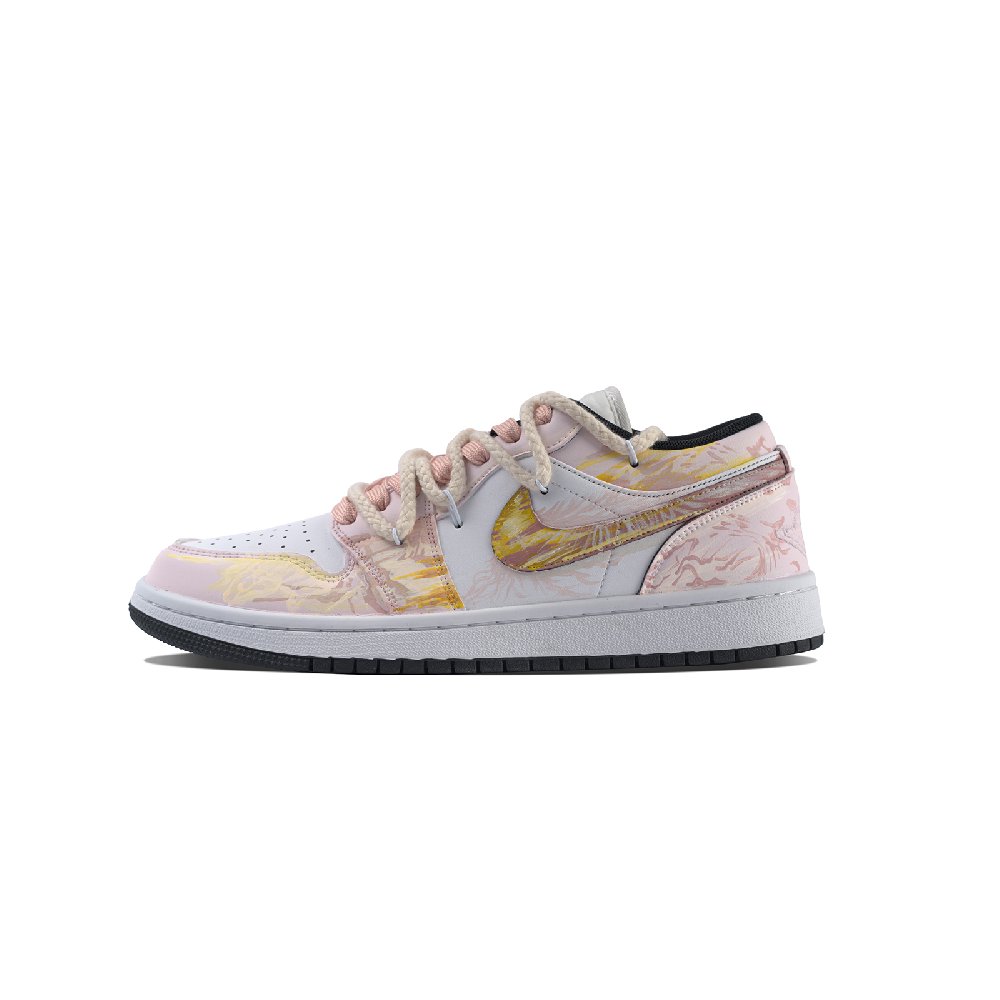 Jordan Air Jordan 1 Vintage Basketball Shoes Unisex Low top White