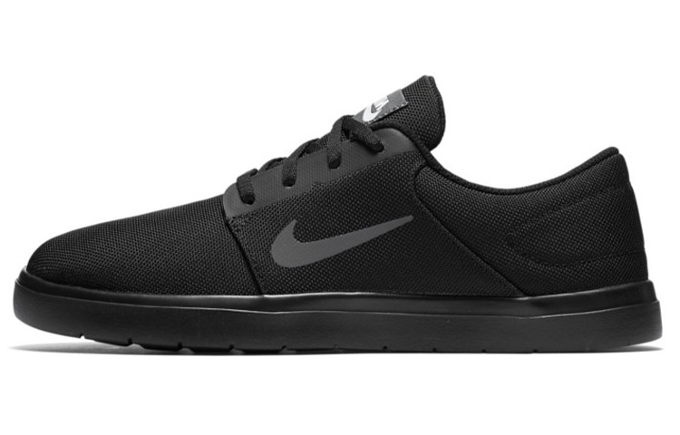 Nike Sb Portmore Ultralight Canvas Black Dark Grey White