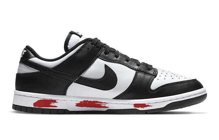 Nike Dunk Skateboard Shoes Men Low-Top Black/White