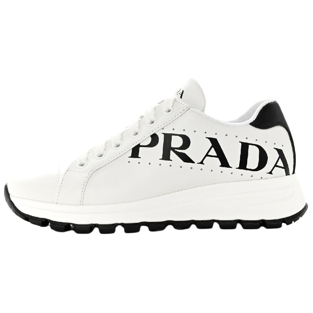 PRADA Low Top Casual Shoes Men's White