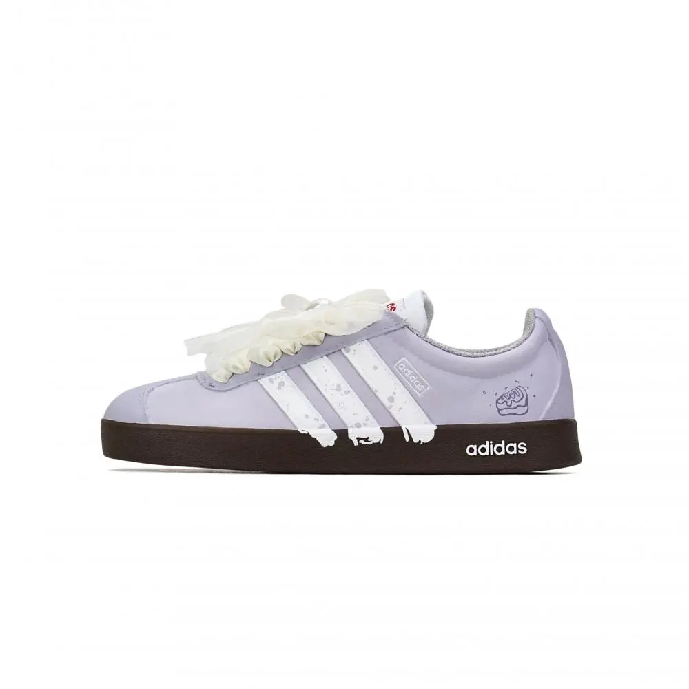 Adidas VL COURT 2.0 Low top Skateboard Shoes Unisex Light Purple