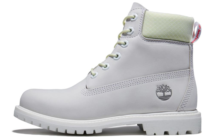 Timberland Premium 6 Inch Waterproof Boot 'Bright White Waterbuck' Women's