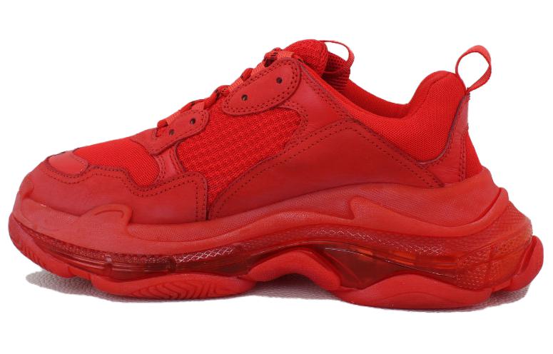 Balenciaga Triple S Clear Sole Sneaker 'Red' 2019