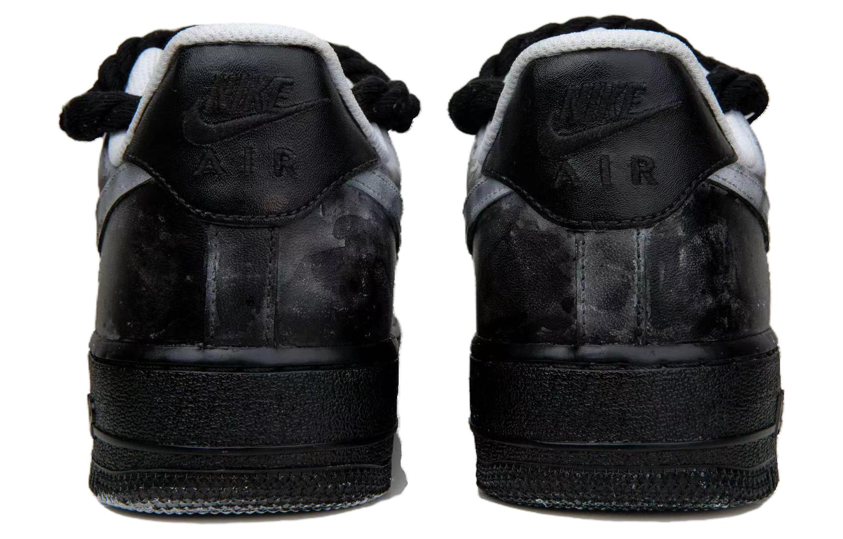 Nike Air Force 1 Black Humorous Casual Low-Top Skateboard Shoes Men's Black White купить в интернет-магазине Yoocart с быстрой доставкой по России.