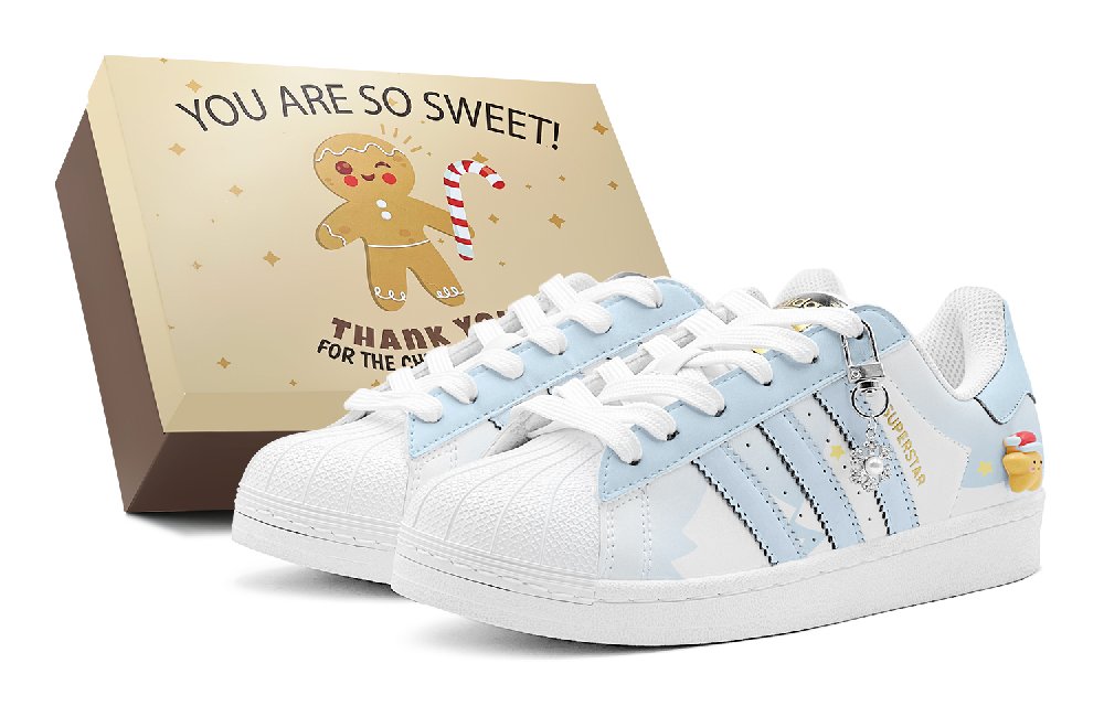 Adidas Originals Superstar Skateboard Shoes Unisex Low-Top White