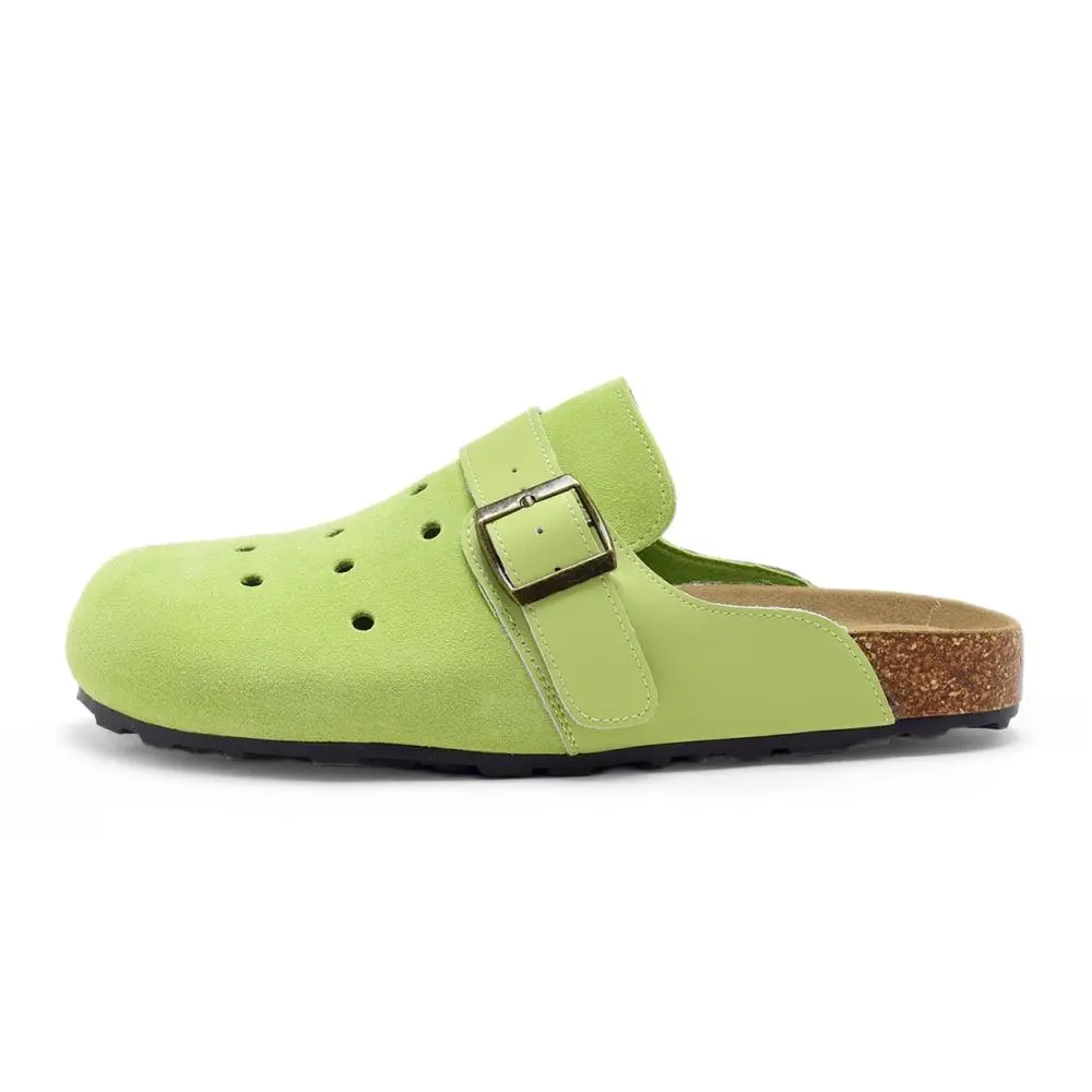 Jeep Wrap toe Slippers Women's Green