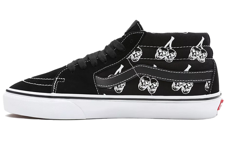 Vans SK8 MID NEW VARSITY Black