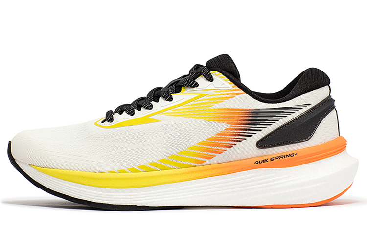 361° Spire S Cushioning Anti-Slip Wear-Resistant Breathable Lightweight Rebound Low-Top Running Shoes Men's White Green