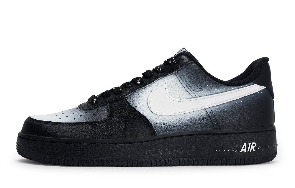 Nike Air Force 1 Skateboard Shoes Unisex Low Top Black/White